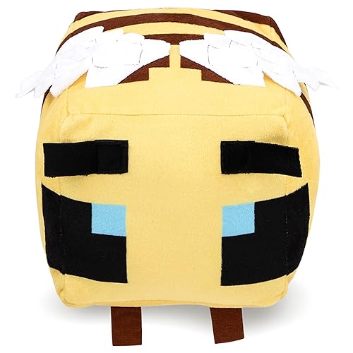Jay Franco Minecraft Bee Plüschkissen – 30 cm weiches Kissen mit Biene
