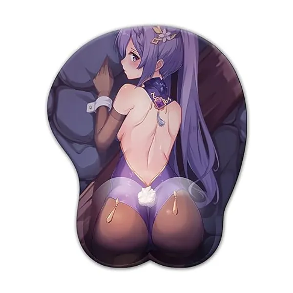 ELLENNE - 3D-Mauspad aus Gel mit Handgelenkstütze - GAMING MANGA ANIME JAPAN (Zeichnung 02) - Zeichnung 02