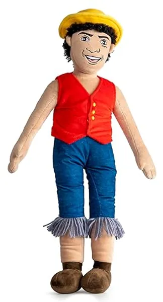Jay Franco One Piece Luffy Plüschkissen - 66 cm Plüschfigurenkissen