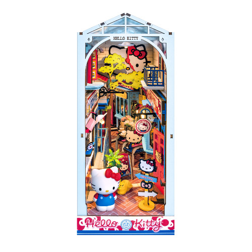 Hello Kitty Town Square DIY Book Nook Kit