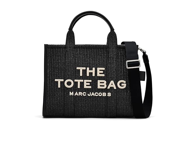 Marc Jacobs The Woven Medium Tote Bag - One Size - Black