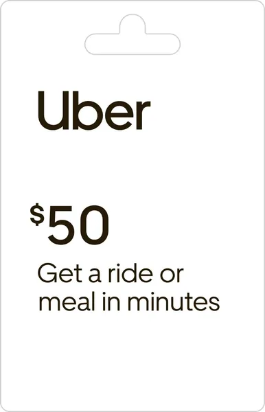Uber Gift Card - 50 Traditional