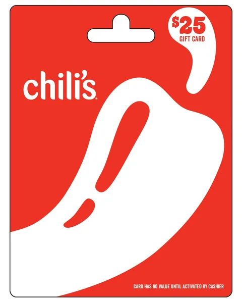 Chili's Gift Card - 25 Red Pepper