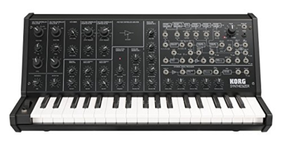 Korg MS20 Mini Semi-Modular Analog Synthesizer (MS20MINI), MultiColored, M - MultiColored