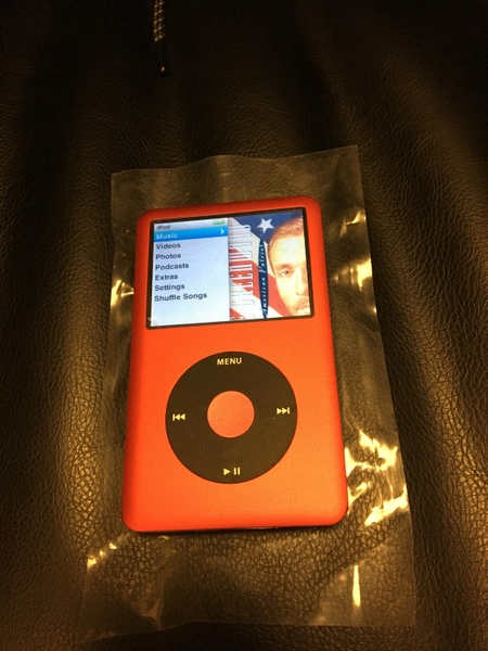 Modded iPod with a 2TB SSD