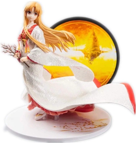 ZPTECH Figurine Asuna Shiromuku Asuna Shiromuku - Figurine de fille - Couleur : par défaut.