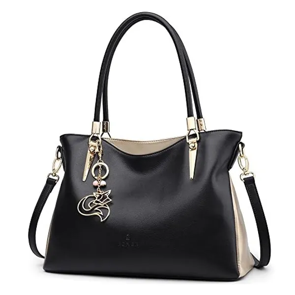 
                            FOXER Women Handbag Leather Purse Lady Tote Shoulder Bag Top Handle Bag Christmas‘Day Gifts
                        