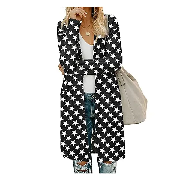 
                            AUSELILY Women's Cardigan Sweaters for Women with Pocketes Long Sleeve Casual Lightweight Open Front Cardigan
                        