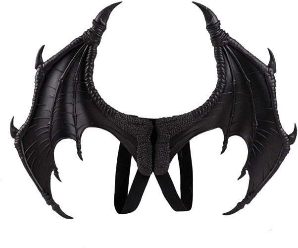 Himine Dragon Wings Props Cosplay Wings - Black