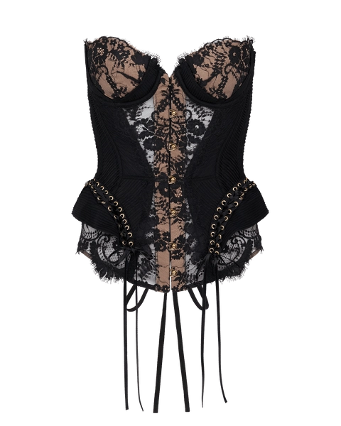 Raphaella Corset in Black | By Agent Provocateur All Lingerie