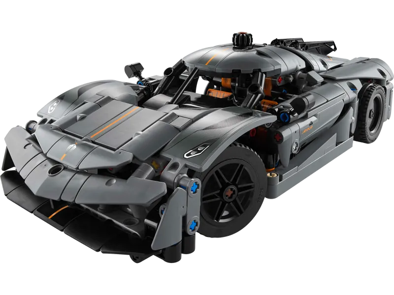 Koenigsegg Jesko Absolut Grey Hypercar 42173 | Technic™ | Buy online at the Official LEGO® Shop US 