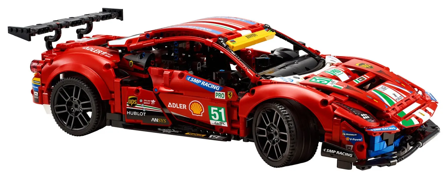 Ferrari 488 GTE “AF Corse #51” 42125 | Technic™ | Buy online at the Official LEGO® Shop US 