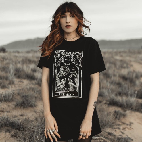 The Moon Tarot Tee - L
