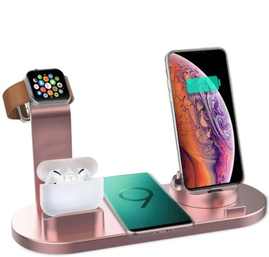 Powerful Dragon 100w Wireless Charging Station - Pink