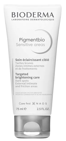 BioDerma Pigmentbio Targeted Brightening Cream for Sensitive Areas, 75 ml