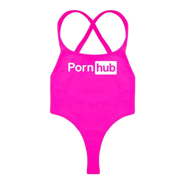 Thong Bodysuit Neon Pink - Pornhub Apparel