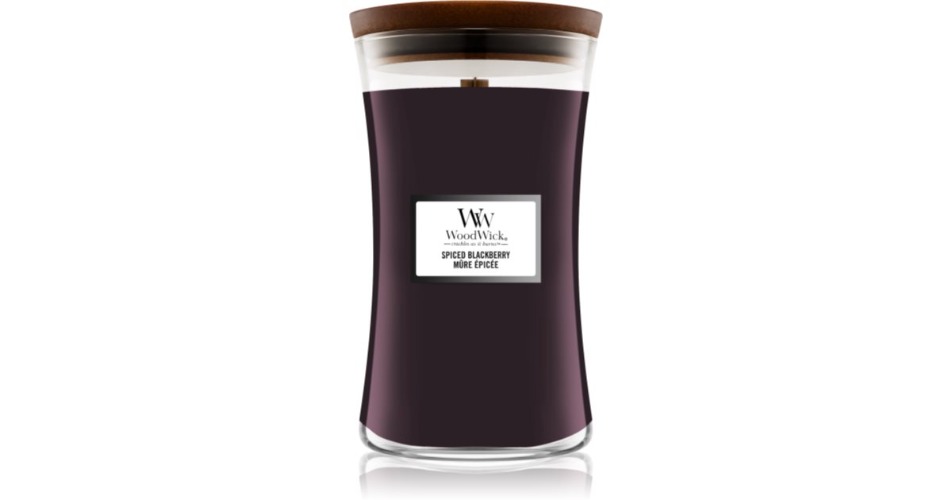 Woodwick Spiced Blackberry Scented Candle