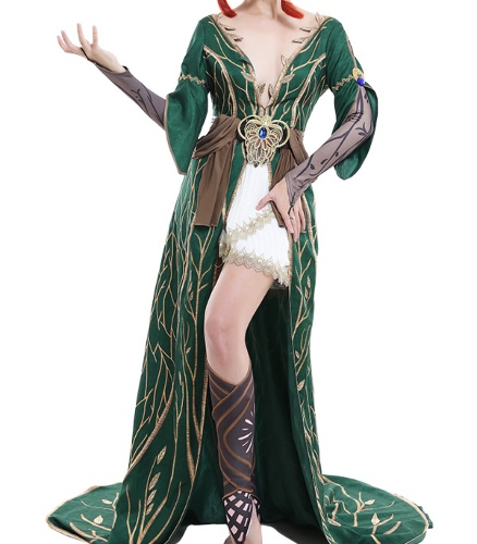 Triss Merigold Dress - The Witcher 3 Wild Hunt Cosplay | Robe for Sale