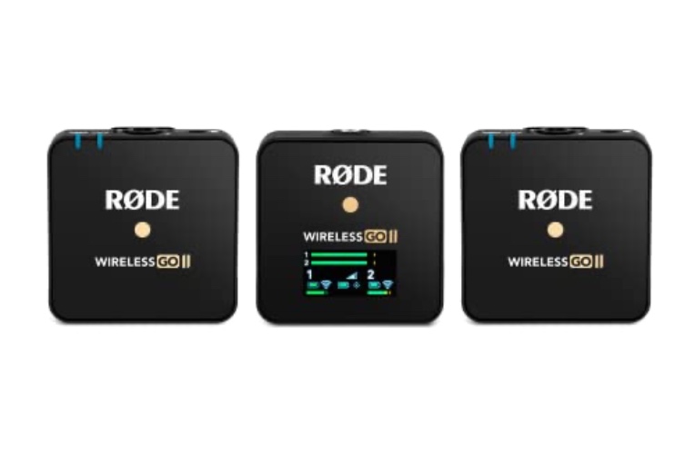 Rode Microphones Wireless GO II Dual Channel Wireless Microphone System - Microphone