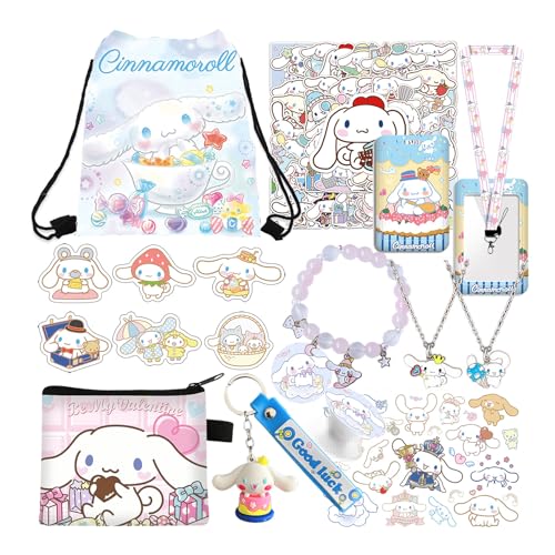 Cinnamon Roll Stuff Cinnamon Roll Accessories Cute Party Gifts for Girls Birthday Party Kawaii Cinnamon roll Set