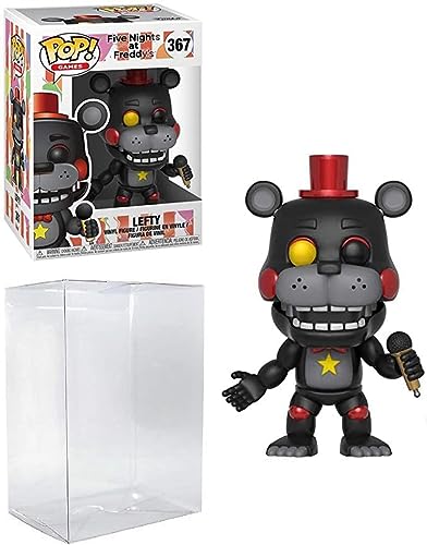 Funko Pop! Games: Five Nights at Freddy's Pizza Simulator - Lefty Vinyl Figure (Bundled Pop Box Protector Case)