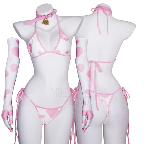 Cow Bikini - Pink / XS/S