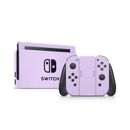 Pastel Lilac Nintendo Switch Skin - Full Set
