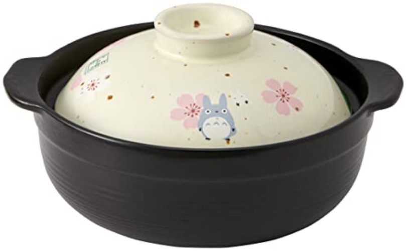 Studio Ghibli - My Neighbor Totoro - Sakura/Cherry Blossom, Skater Traditional Japanese Porcelain Dish Series - Earthen Pot - Earthen Pot