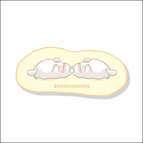 BonBonGoods Gaming Cartoon Waterproof Desk Mat - White cats