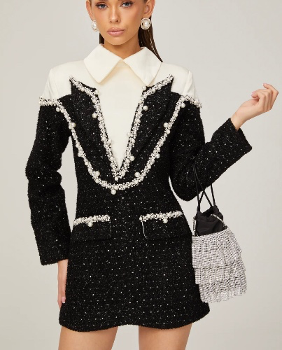 MR tweed mini dress 