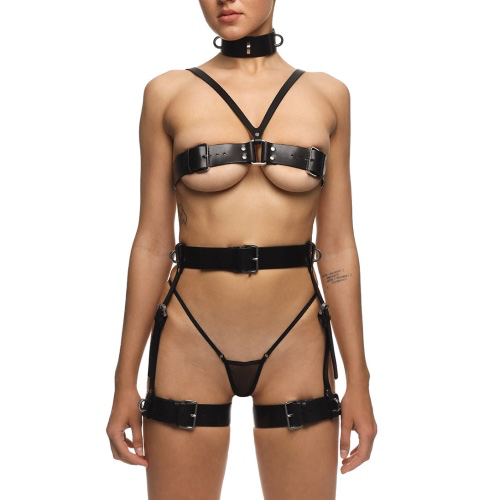 Anoeses leather lingerie
