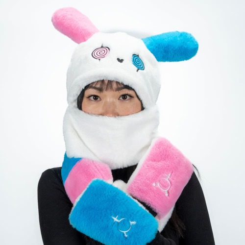 Scoodie Dreadful - Gender Dysphoria Rabbit Scarf Hoodie | Default Title
