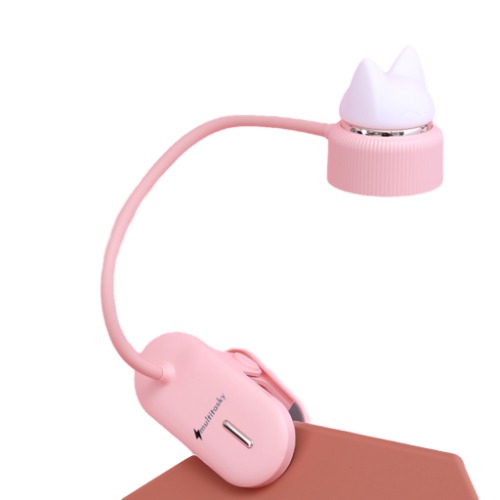 Clampy Bendy Lamp - Blush Pink