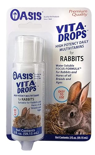 OASIS #80062 Rabbit Vita Drops, 2-Ounce