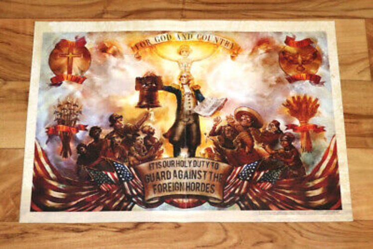 BioShock Infinite The Art of Columbia Promo Booklet with Propaganda Poster