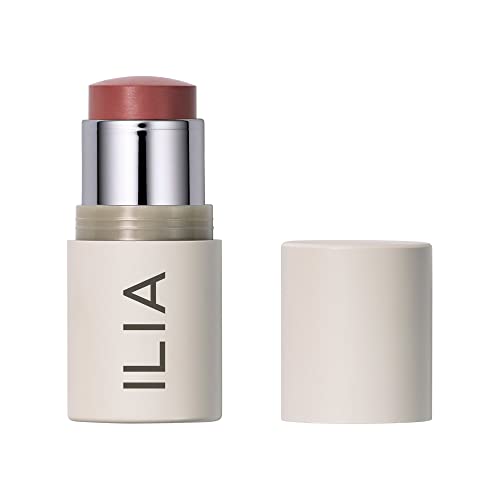 ILIA - Multi Stick For Lips + Cheeks | Non-Toxic, Vegan, Cruelty-Free, Nourishing Cream + Lip Color In One for All Skin Types (Lady Bird, 0.15 oz | 4.5 g) - Lady Bird | Neutral Rose