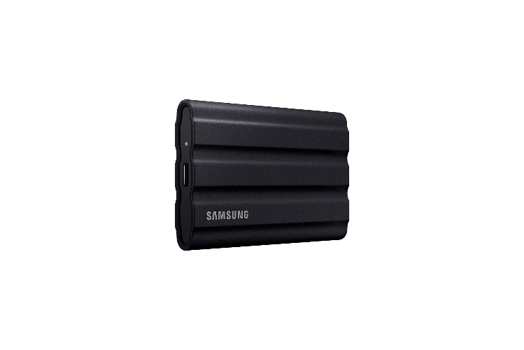 SAMSUNG T7 Shield 1TB, Portable SSD, up to 1050MB/s, USB 3.2 Gen2, Rugged, IP65 Rated, for Photographers, Content Creators and Gaming, External Solid State Drive (MU-PE1T0S/AM, 2022), Black - Black 1 TB