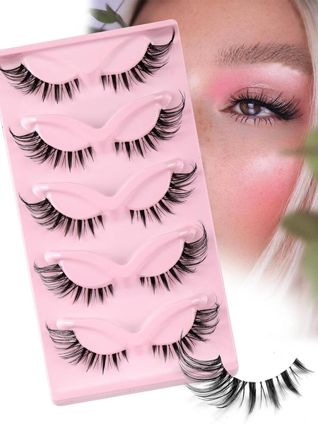 5pairs Natural Curling False Eyelash