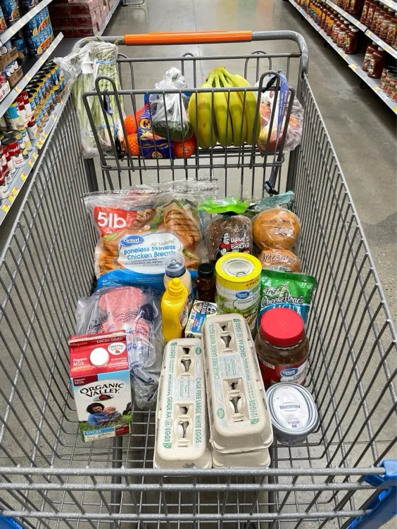 Groceries bill