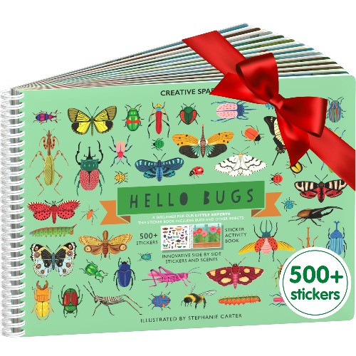 hello bugs sticker book