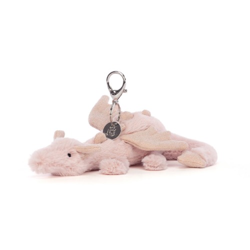 rose dragon bag charm