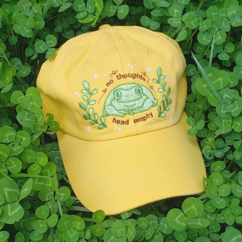 no thoughts, head empty hat