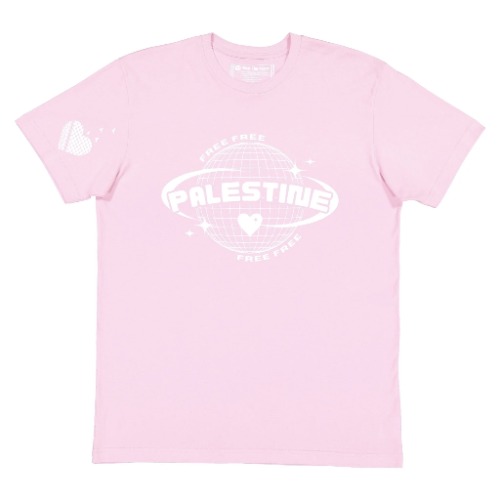 free palestine shirt [pink, 3x]