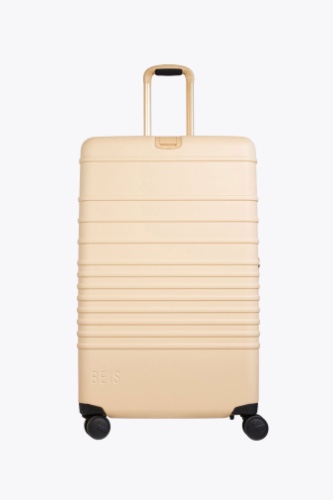 BÉIS: The 29" Large Check-In Roller in Beige | Default Title
