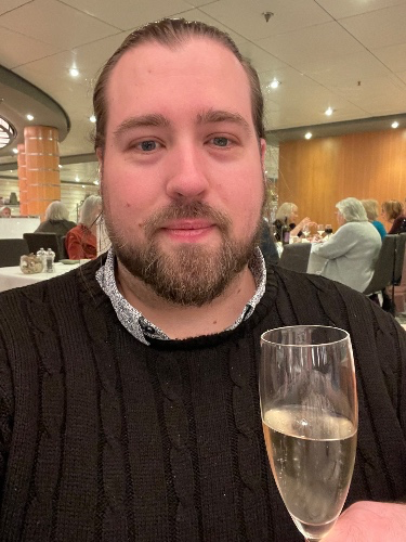 Dinner and wine 