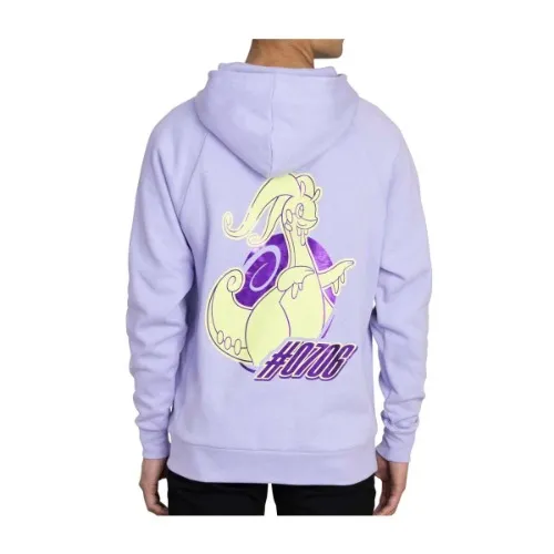Goodra Powerhouse Pokémon Sleek Purple Pullover Hoodie - Adult