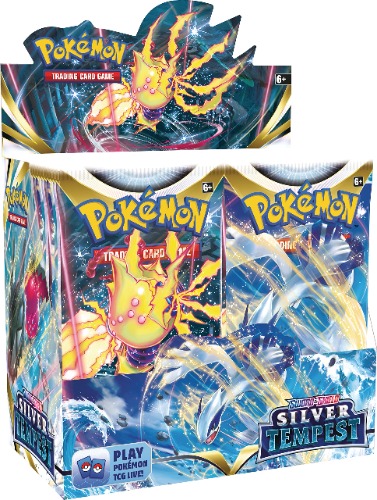 Pokémon TCG: Sword & Shield—Silver Tempest Booster Display Box (36 Packs)