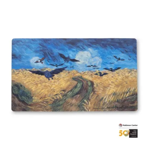 Pokémon Center × Van Gogh Museum: Corviknight Inspired by Wheatfield with Crows Playmat