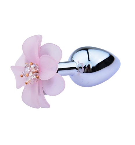 Delicate Floral Earpiece - Pink