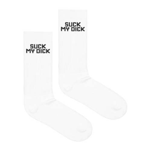 Death Grips "Suck My Dick" Socks